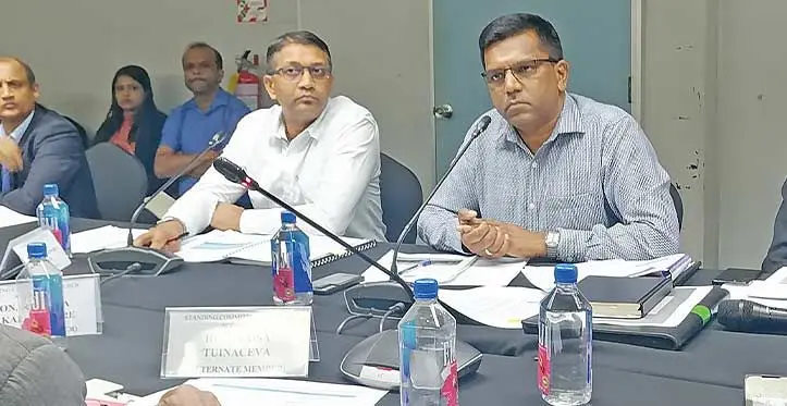 The Sugar Cane Grower’s Council (SCGC) being questioned by the Public Accounts Standing Committee (PAC). Photo: Mereleki Nai