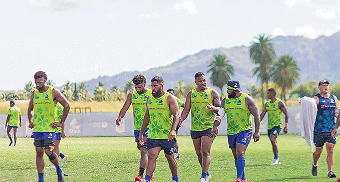 Swire Shipping Drua during their training run on April 26th