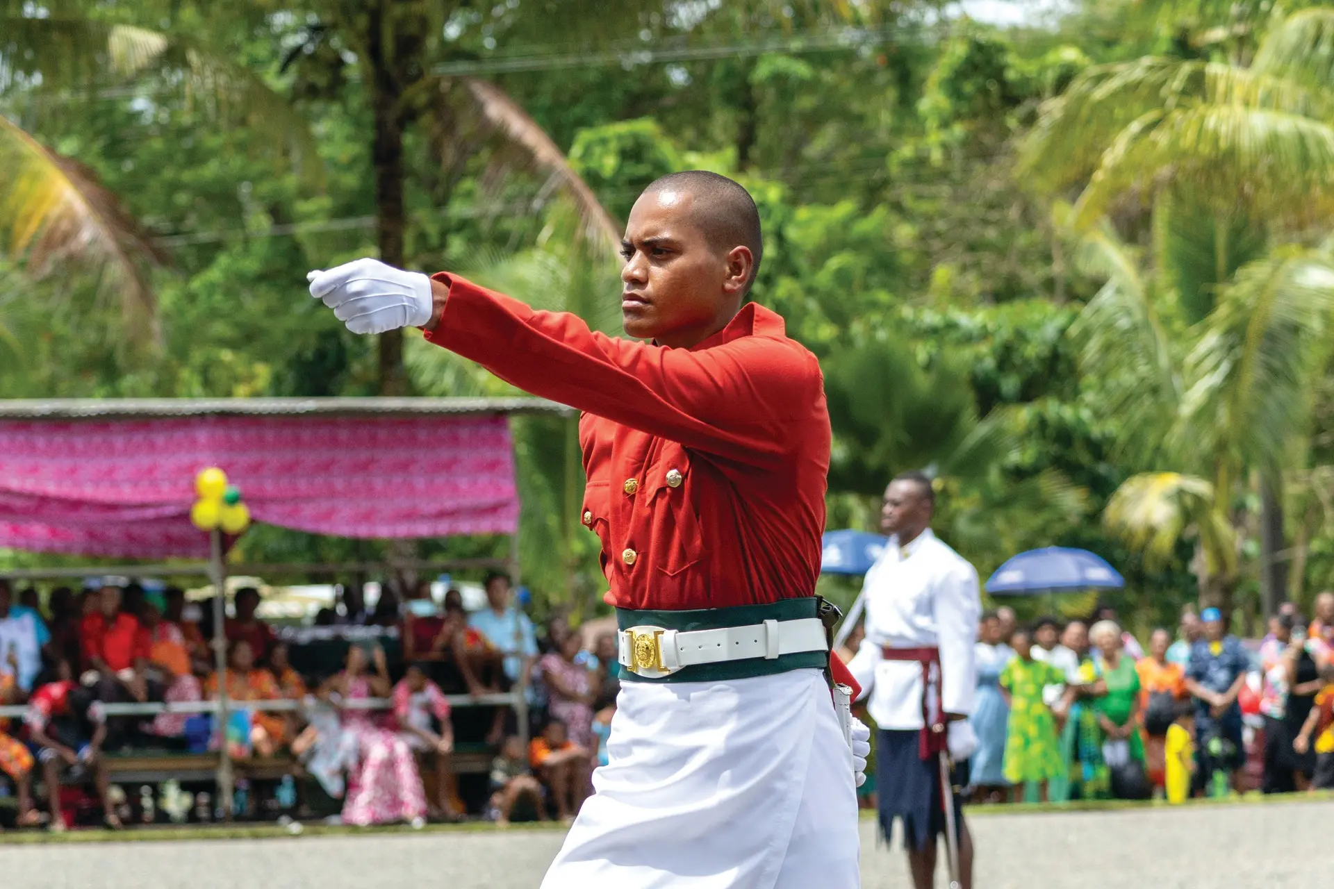 Best Platoon in Drill Akuila Vute.