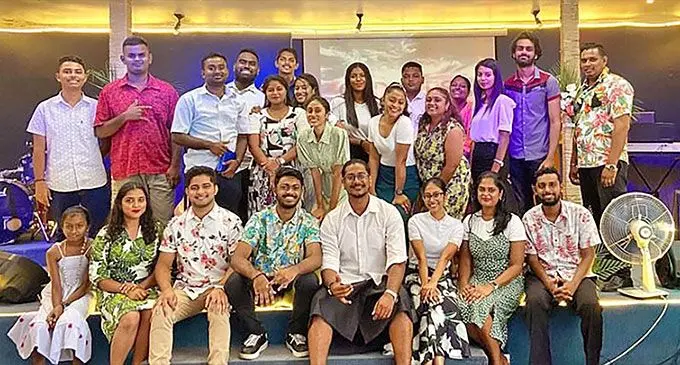 Members and youths of Victory Christian Fellowship