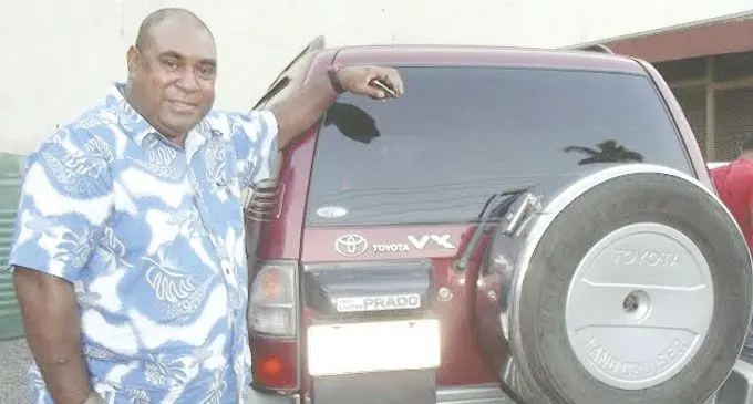 Former Commissioner Western Joeli Cawaki 