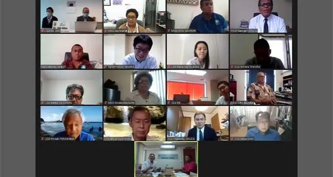 The first virtual online meeting between officials from the MSG Secretariat and JICA discussed the expected modalities of the partnership, and other related areas of collaboration.