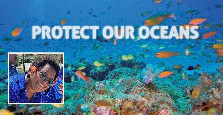 Let us work together to ensure we preserve and protect the Pacific Ocean’s rich heritage, says Director for Fisheries Neomai Ravitu (inset).
