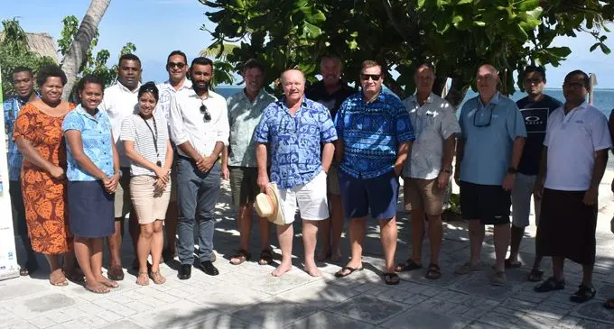 Mamanuca Environment Society members during their annual general meeting held at the Castaway Island Resort. Photos: Waisea Nasokia