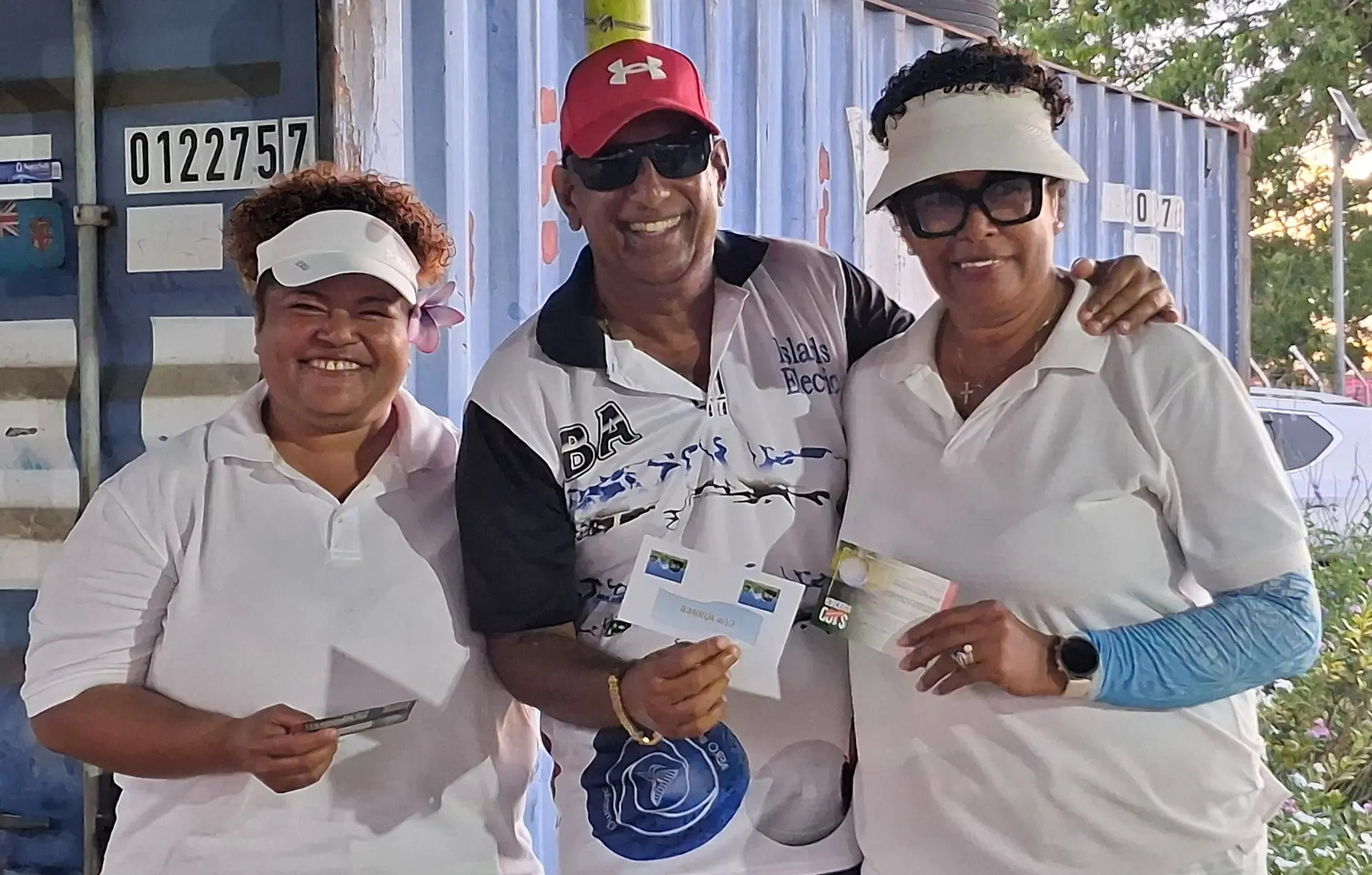 From left: Bulou Vuta, Raymond Singh and Ili Seru. 