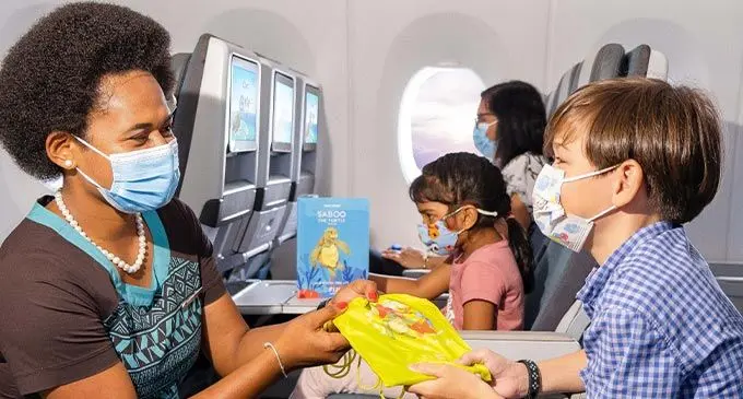Highly Commended Accolade in the ‘Best for Kids Kits Onboard’ category. Photo: Fiji Airways