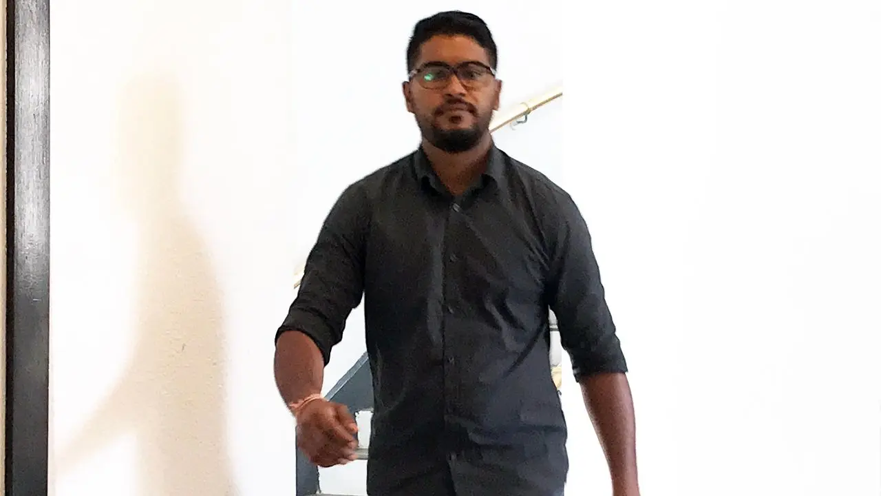 Rajiv Padyachi outside High Court in Suva on November 19, 2019.  Photo: Ashna Kumar