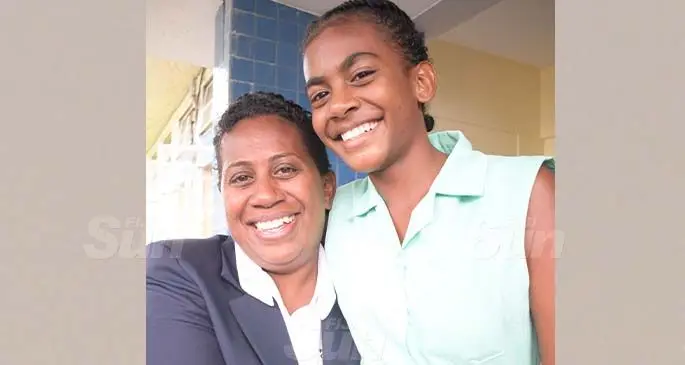 Alisi Ketewai with her daughter Ema Ketewai, on March 10, 2021. Photo: Ronald Kumar