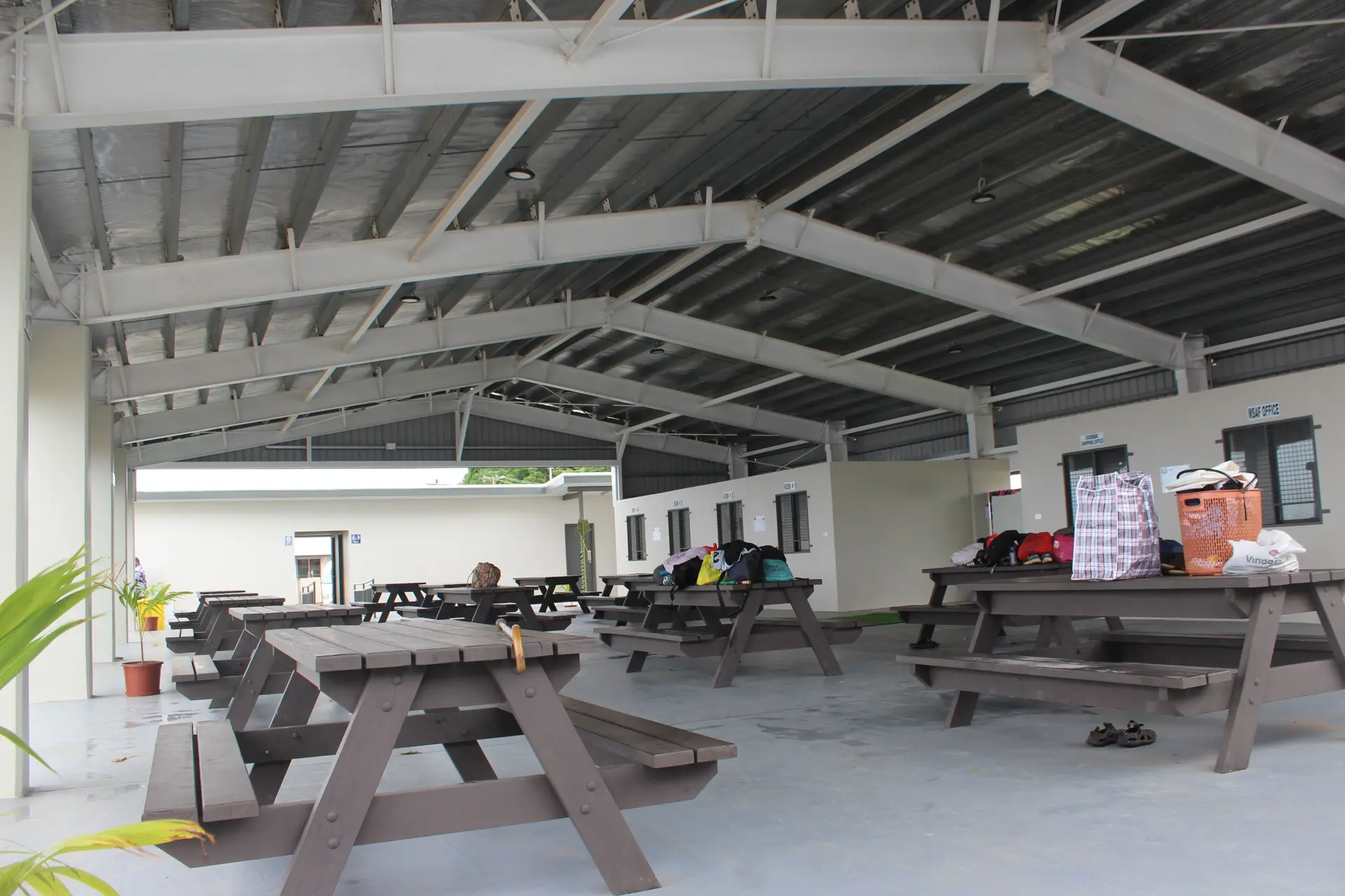 The newly-opened Nabouwalu Passenger Services Terminal.