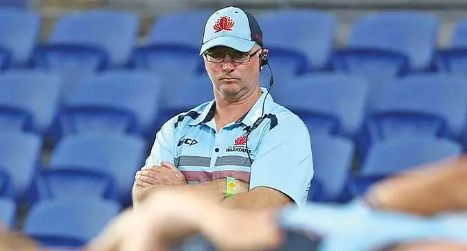 Waratahs head coach Darren Coleman.