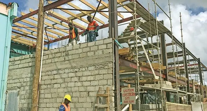The $1 million expansion Northwinds Hotel Plaza project in Labasa by hotelier Paul Jaduram.   Photo: Laisa Lui