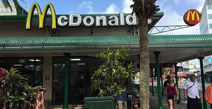McDonald’s Fiji.