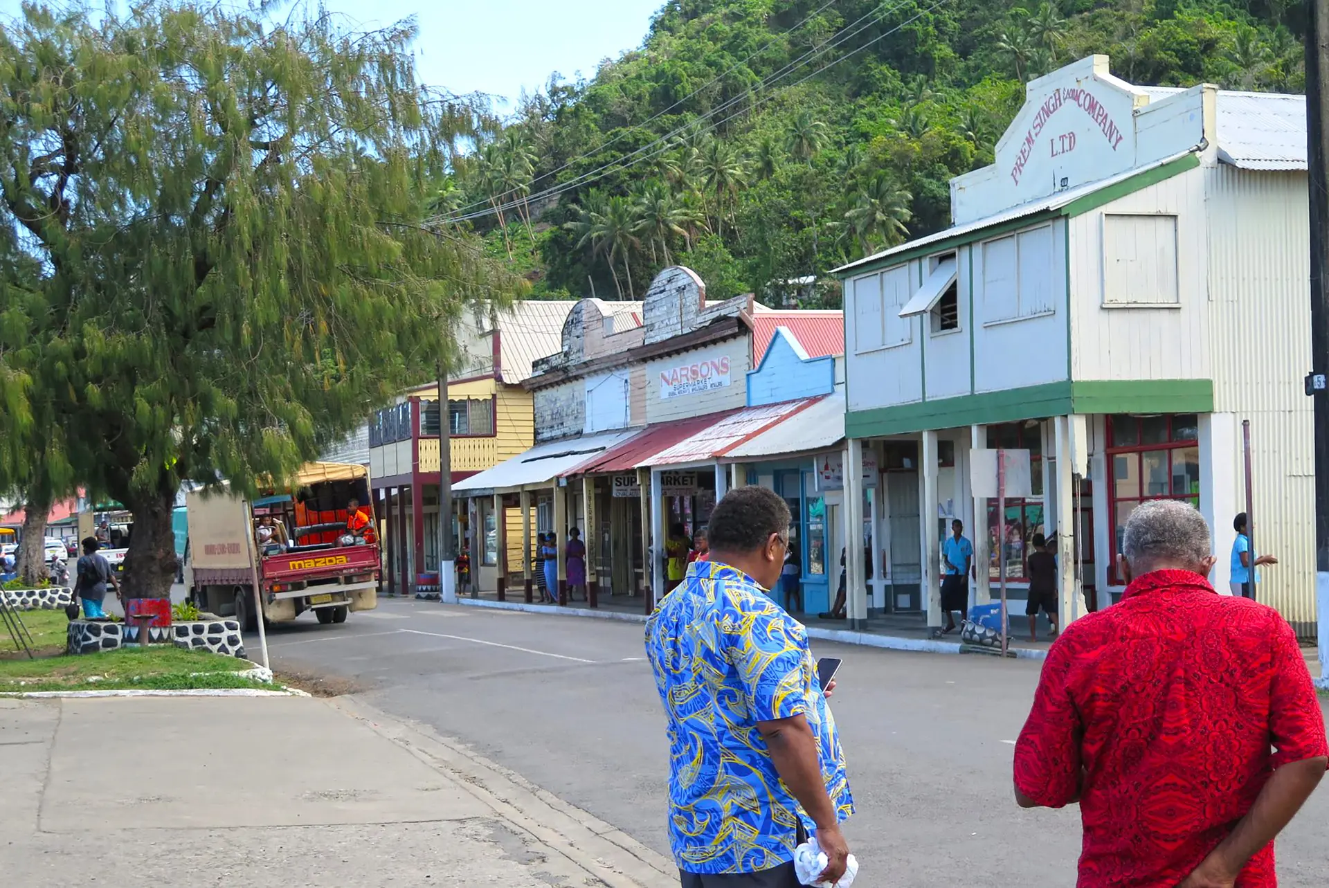 Levuka Town in Ovalau.