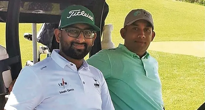 Golfers Veer Neel and Zoheer Ahmad will take part in the Girmit Pro-Am on Saturday. Photo: Waisea Nasokia