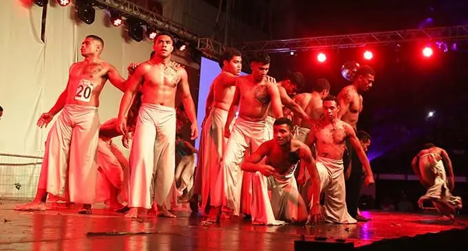 Fiji Link Kula Dance competition winners Marist Brothers High School.  Photo: Simione Haravanua