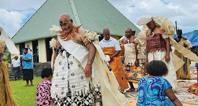 Na Turaga Na Vunivalu Na Tui Kaba, Ratu Epenisa Cakobau, on March 10, 2023.
