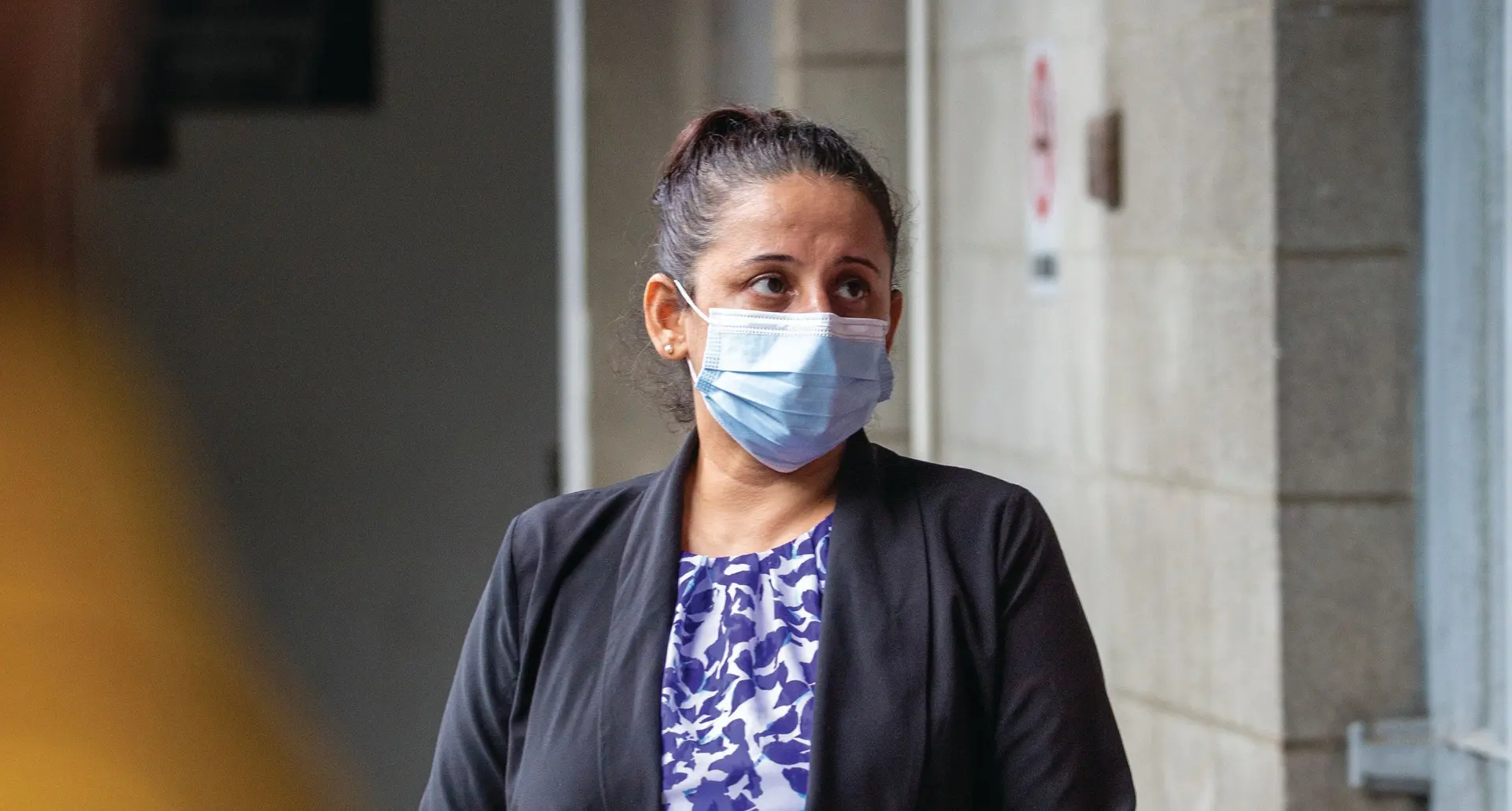 Director for Environment, Sandeep Singh at the Suva Court house on September 15 2021. Photo: Leon Lord 