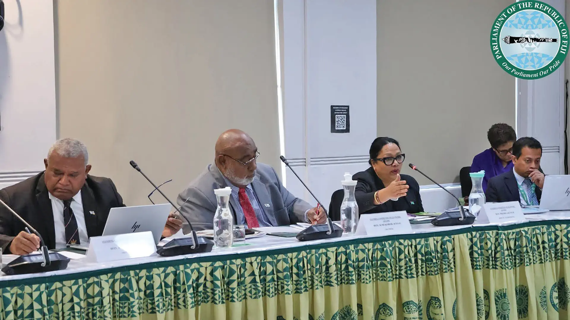 Standing Committee on Economic Affairs, committee deputy chair Premila Kumar. Photo