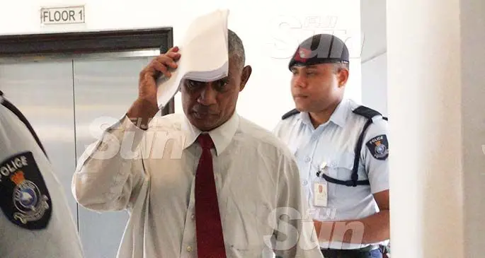 Fatai Peni outside the High Court in Suva on January 24, 2020. Photo: Ashna Kumar