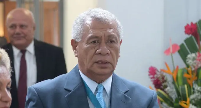 Opposition Member of Parliament Anare Jale. 