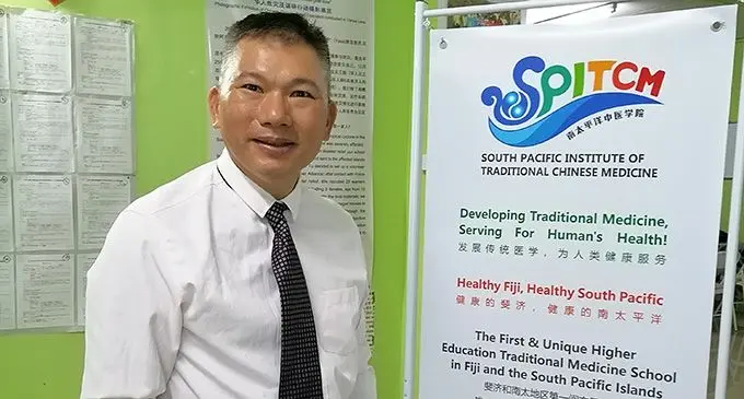 Director and Dean of South Pacific Institute of Traditional Chinese Medicine, Dr Zhihui Tu in Nadi. Photo: Mereleki Nai