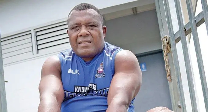 Rewa rugby team captain and loose-head prop Iakobo Bose in Suva on October 21, 2020. Photo: Ronald Kumar