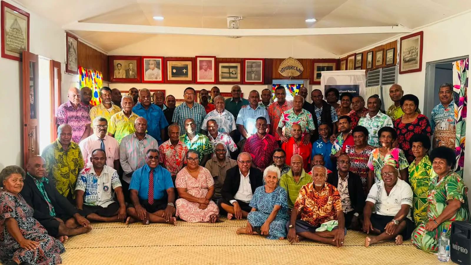 Villagers from Daku, Nakelo, Tailevu, along with neighbouring communities, gathered at Daku Village to submit their views on amendments to the 2013 Constitution.