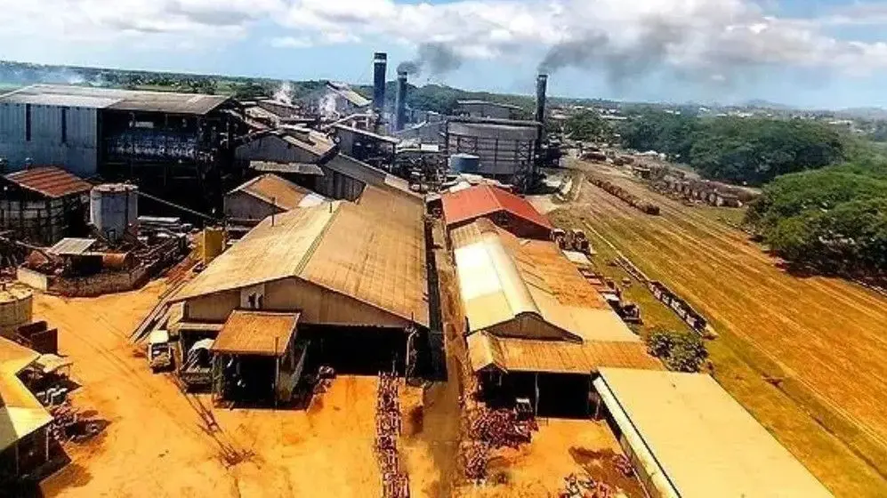 Rarawai Sugar Mill in Ba.