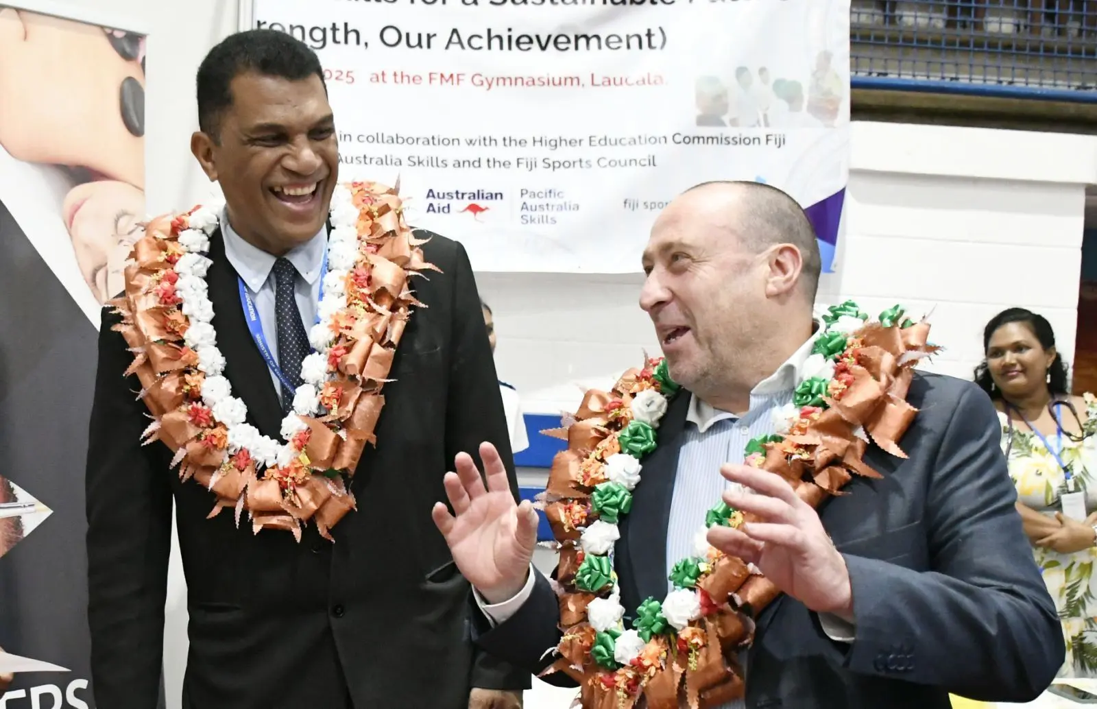 Minister for Education and the Australian High Commissioner to Fiji