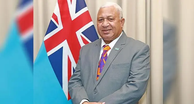 Prime Minister Voreqe Bainimarama.