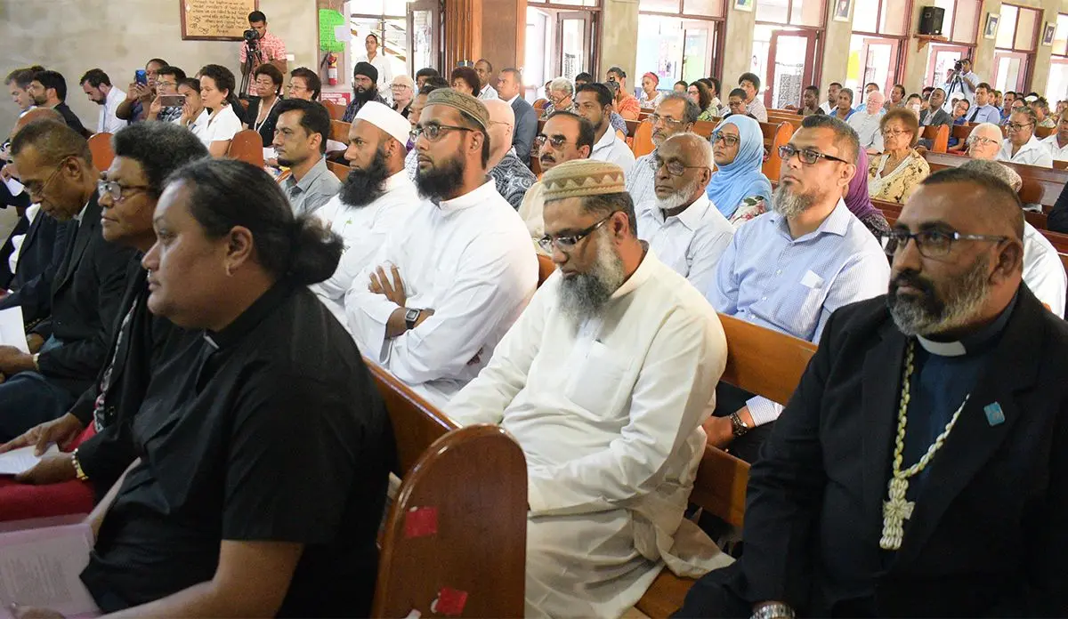 Many Political and Religious Leaders attended Vigil for victims of Christchurch terror attacks and for a pacific without discrimination at Holy Trinity Anglican Cathedral in Suva on March 19, 2019. Photo: Ronald Kumar.