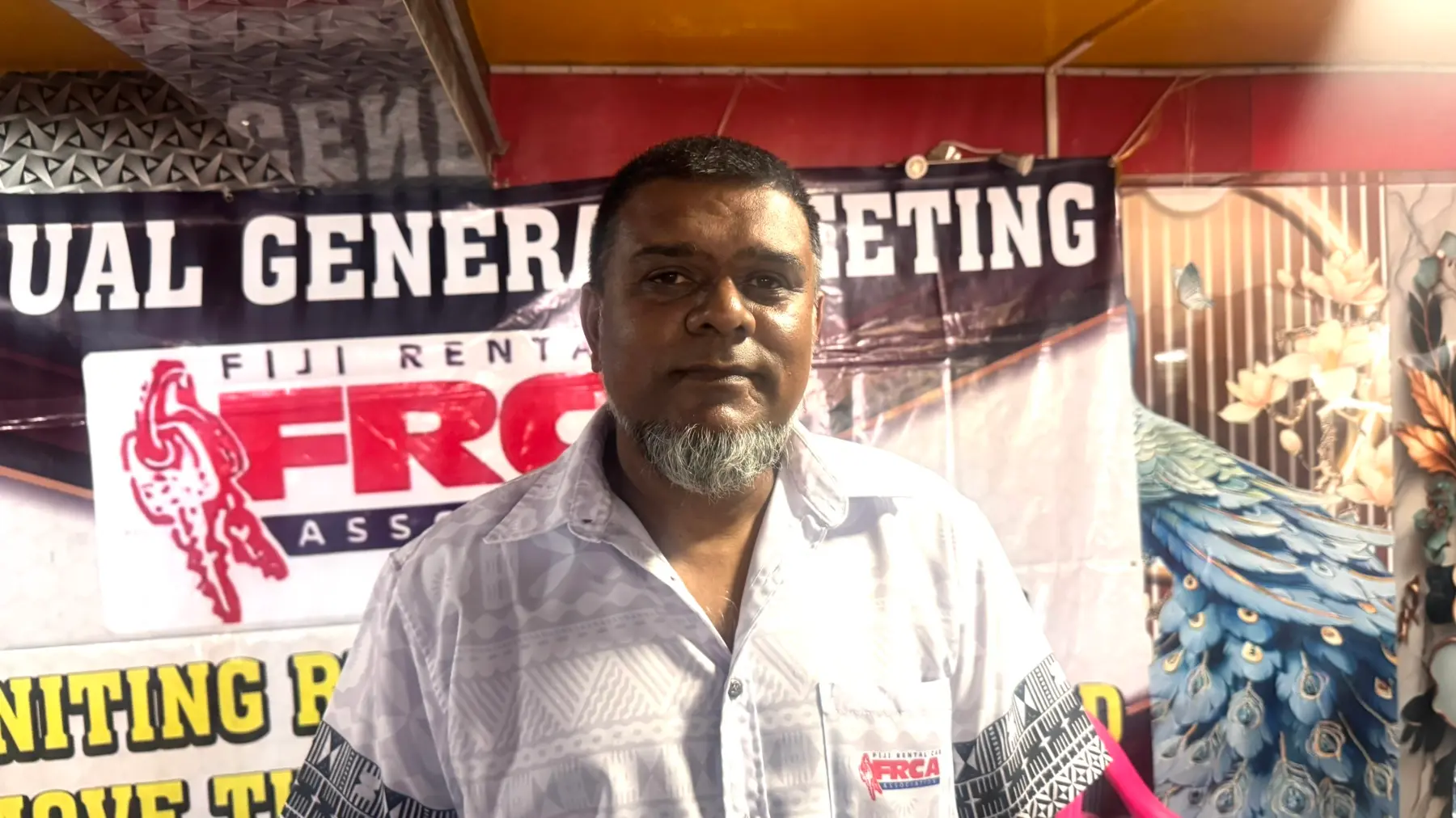 Fiji Rental Car Association treasurer Ahmed Faruk