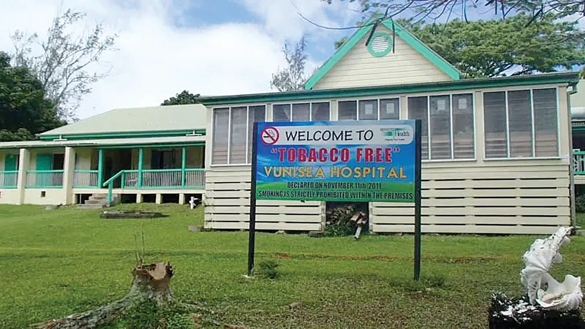 Vunisea Hospital in Kadavu.