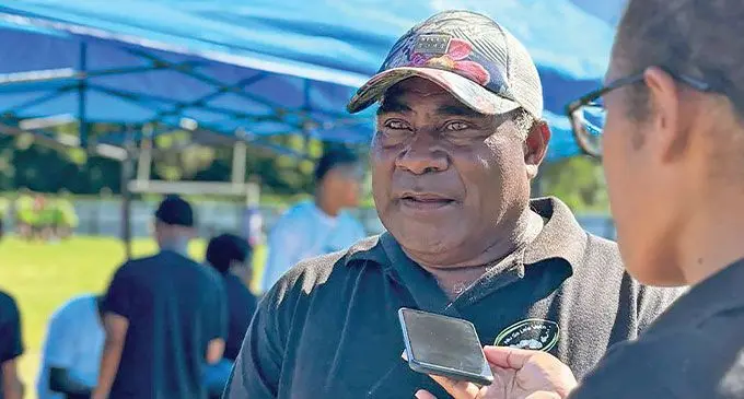 Kadavu women’s coach Etuate Nauro. Photo: Josua Buredua