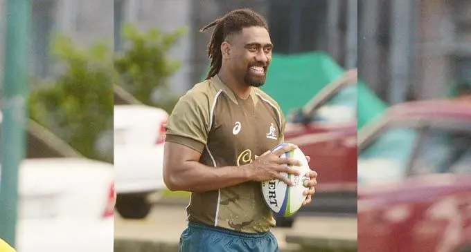 Serupepeli Uru of Australia A at Albert Park, Suva, on June 28, 2022. Photo: Ronald Kumar