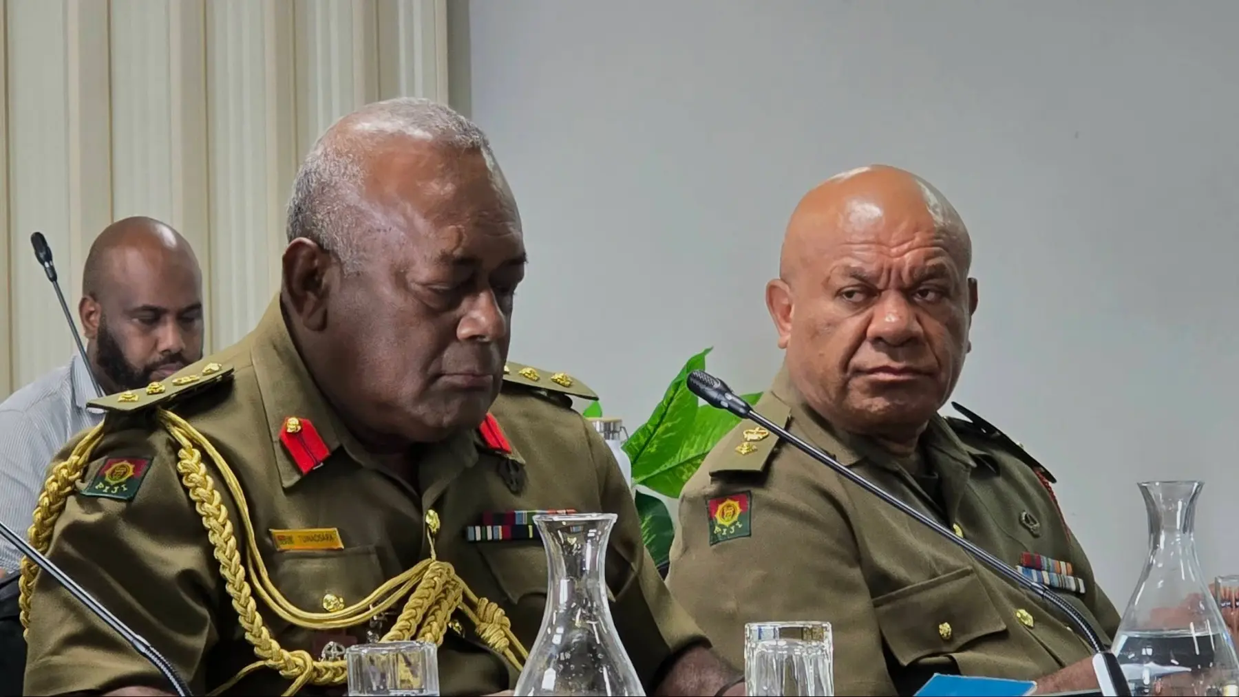 Director of Army Legal Services Colonel Kitione Tuinaosara