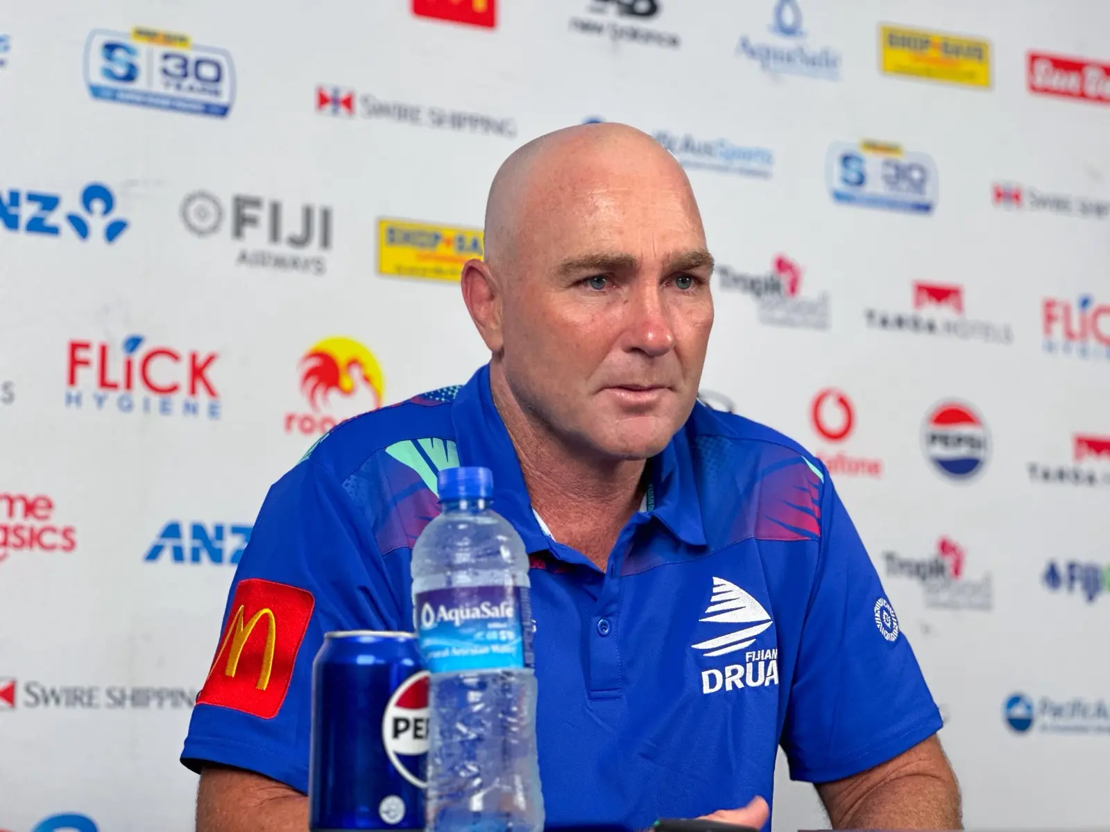 Outgoing Fijian Drua head coach Glen Jackson