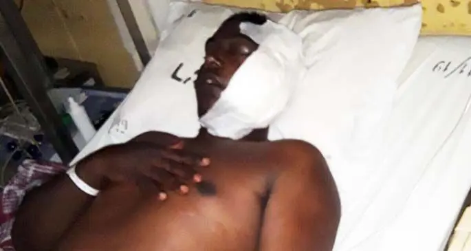 Kamleshwar Chand at the Labasa Hospital on August 26, 2020.