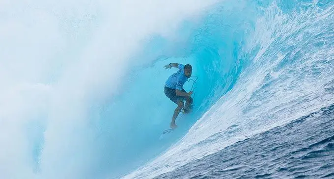 Surfing In Tavarua 