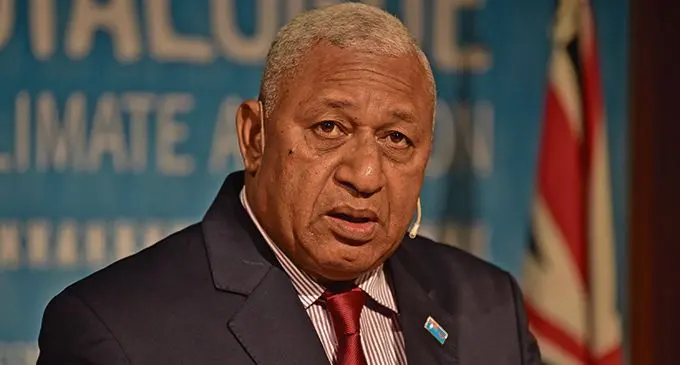 Prime Minister Voreqe Bainimarama 