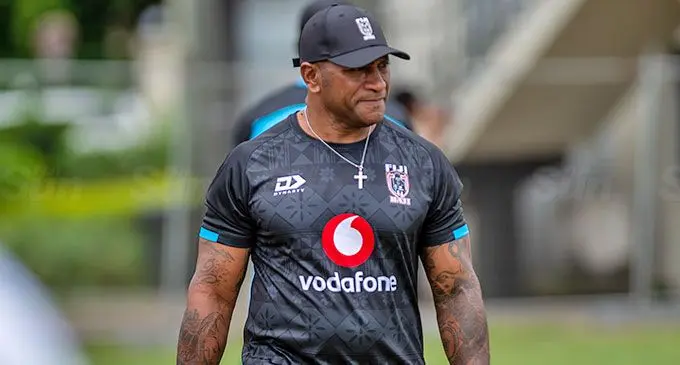 Vodafone Fiji Bati head coach Wise Kativerata.
