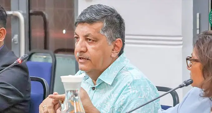 Minister for Sugar, Charan Jeath Singh.