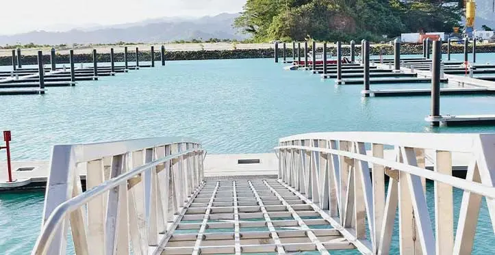 Part of advanced development along the waterfront at Nawi Island, Savusavu. Photo: Shratika Naidu