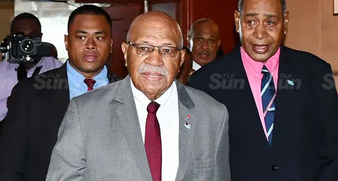 Prime Minister Sitiveni Rabuka. Photo: Ronald Kumar