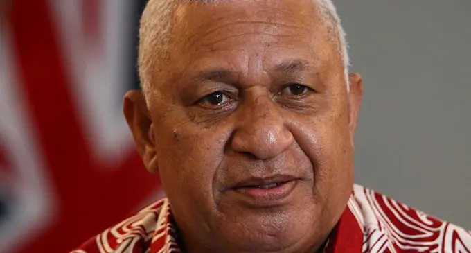 Prime Minister Voreqe Bainimarama.
