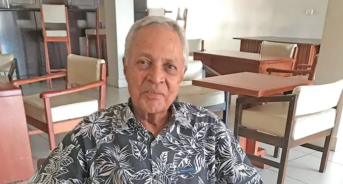 Former Prime Minister Mahendra Chaudhry.