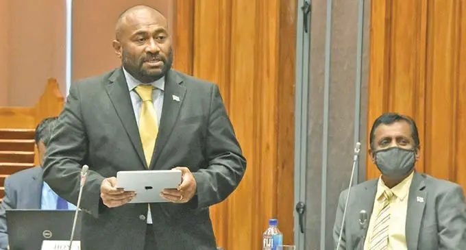 Minister for Health and Medical Services Dr Ifereimi Waqainabete. Photo: Parliament News