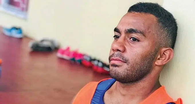 Apisai Devo after one of his training sessions with the national 7s team at the High Performance Gym. Photo: Facebook