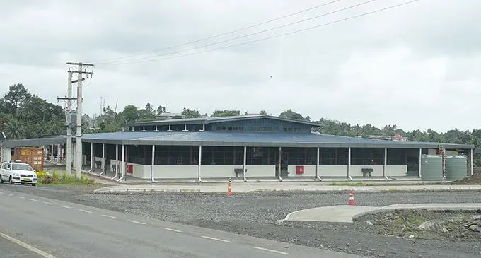 The new Laqere Market. Photo: Ronald Kumar.