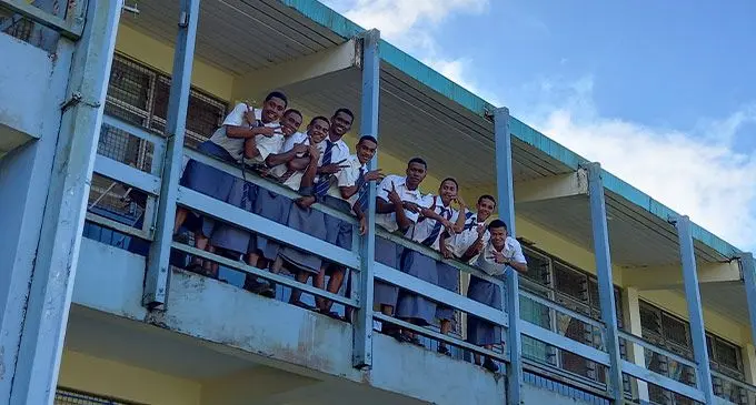 Students of Ratu Kadavulevu School. Photo: Jone Salusalu